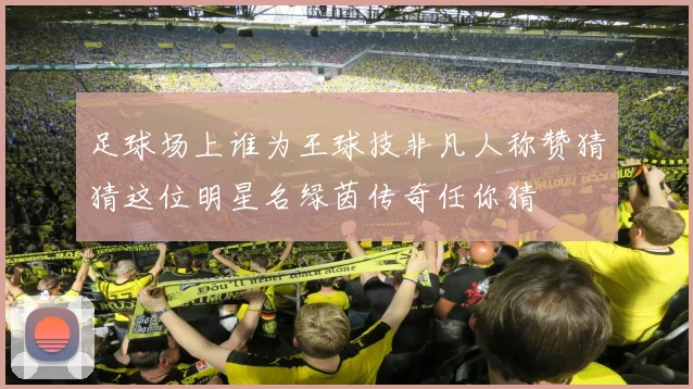 足球场上谁为王球技非凡人称赞猜猜这位明星名绿茵传奇任你猜